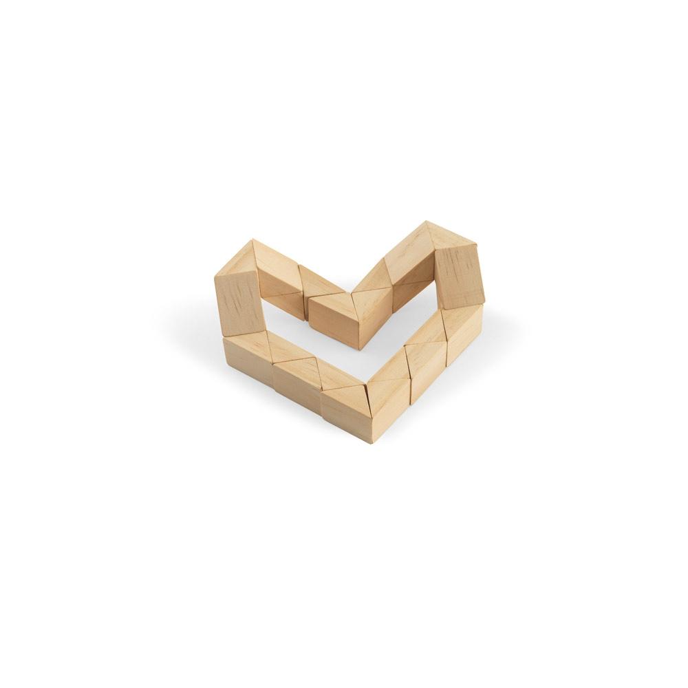 Puzzle lemn Thinko, 24 piese Natural