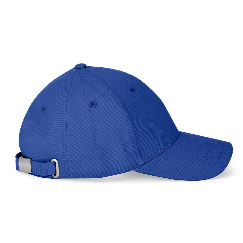 Șapcă bumbac 100% Nathan, 6 panouri, 260 g/m² Albastru Royal