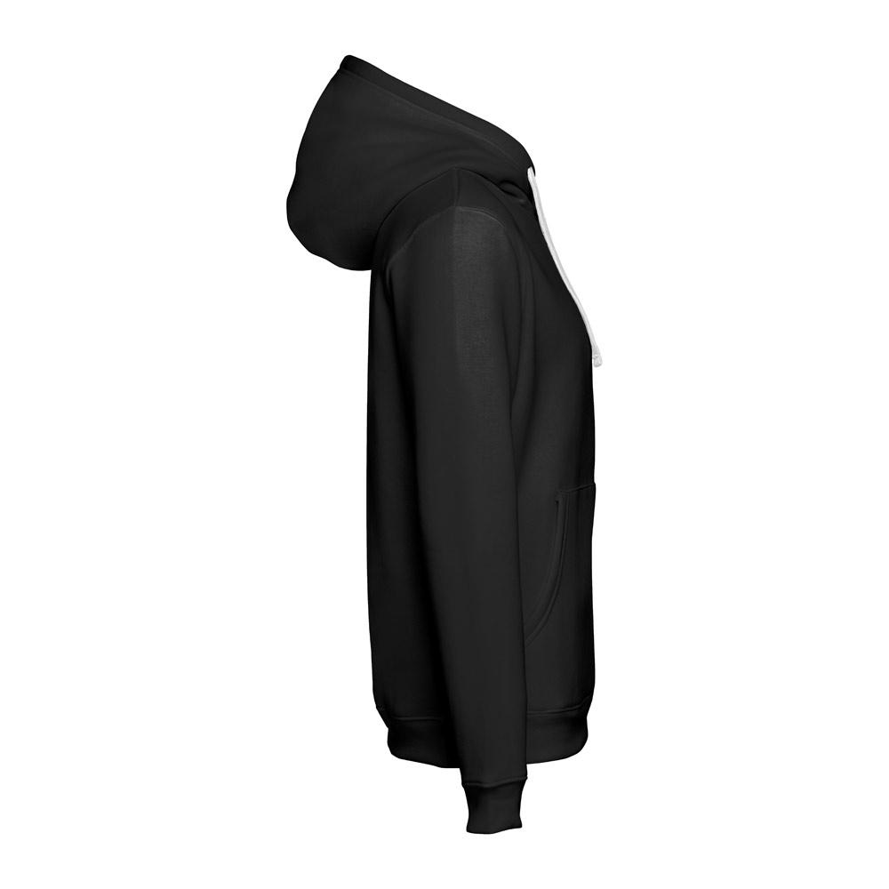 Pulover unisex Thc Moscow Ii Negru / Gri melange deschis XXL