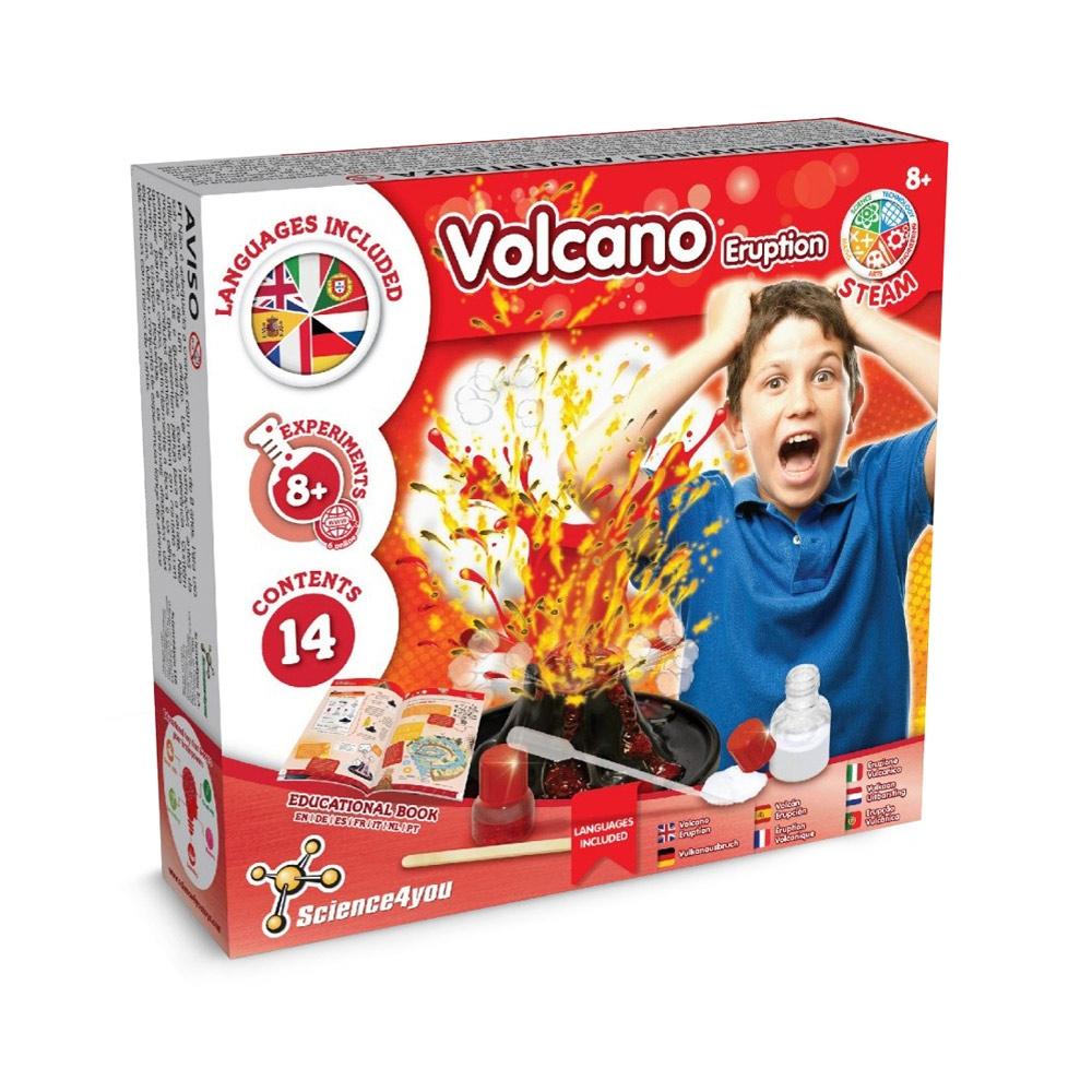 Joc educativ pentru copii Vulcanic Eruption Game Asortat