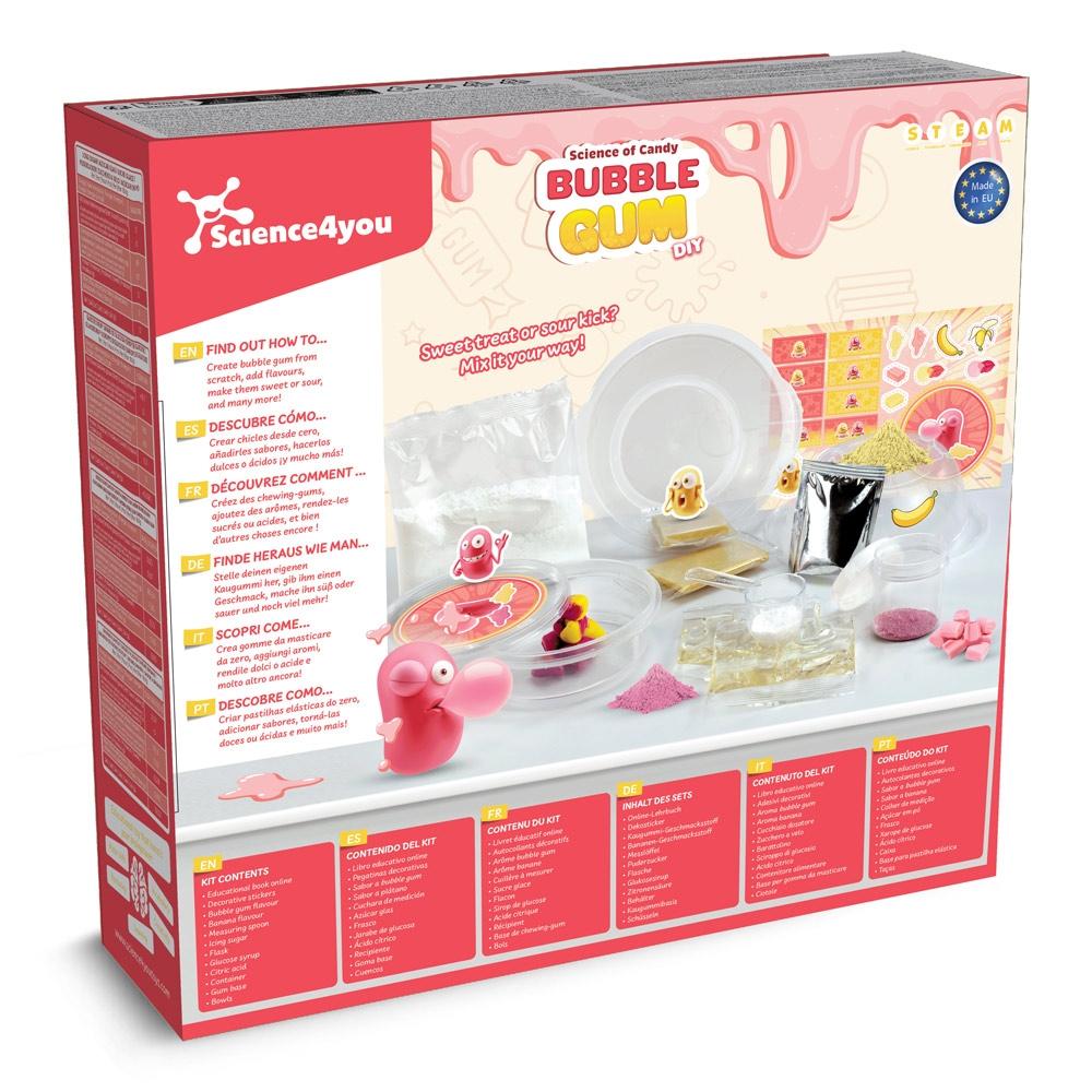 Set pentru prepararea gumei de mestecat pentru copii Gum Factory Asortat