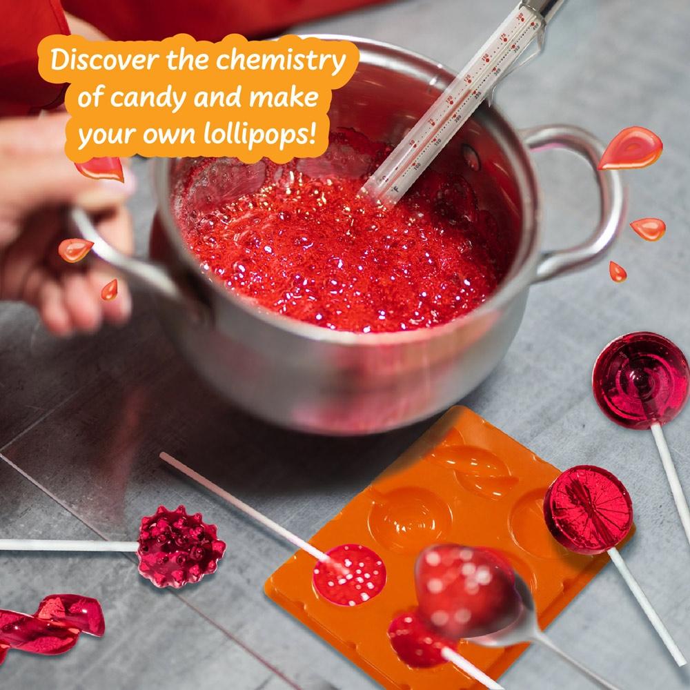 Set pentru prepararea acadelelor pentru copii Lollipop Factory