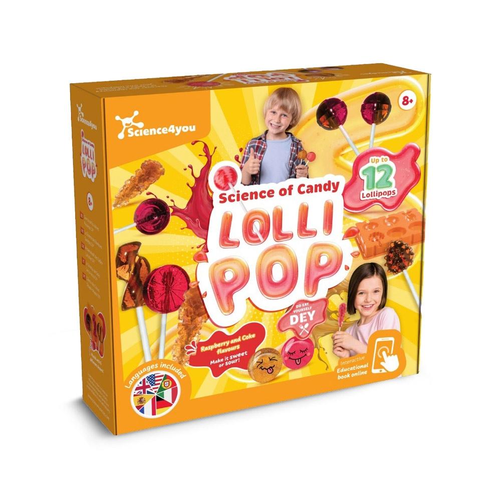 Set pentru prepararea acadelelor pentru copii Lollipop Factory Asortat
