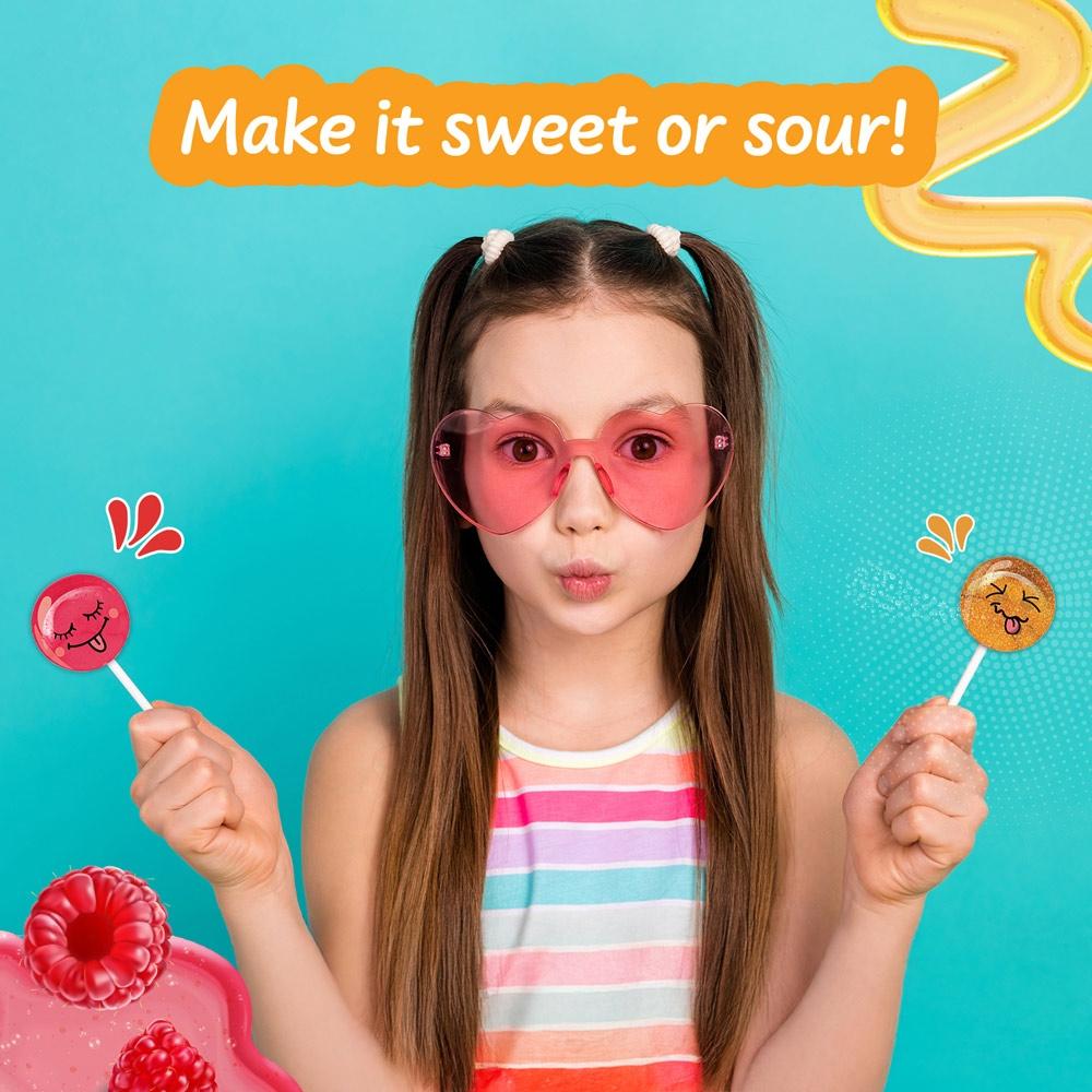 Set pentru prepararea acadelelor pentru copii Lollipop Factory Asortat