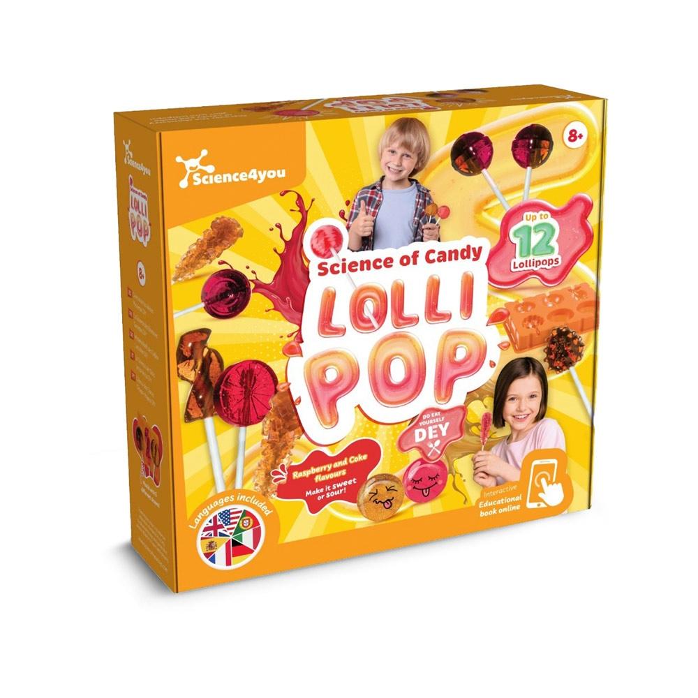 Set pentru prepararea acadelelor pentru copii Lollipop Factory Asortat