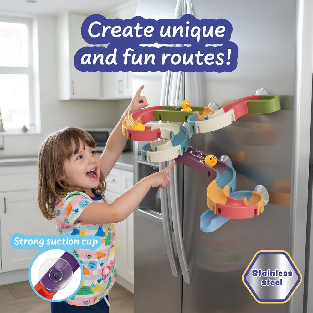 Joc educativ cu circuit pentru bile Marbles Circuits Asortat