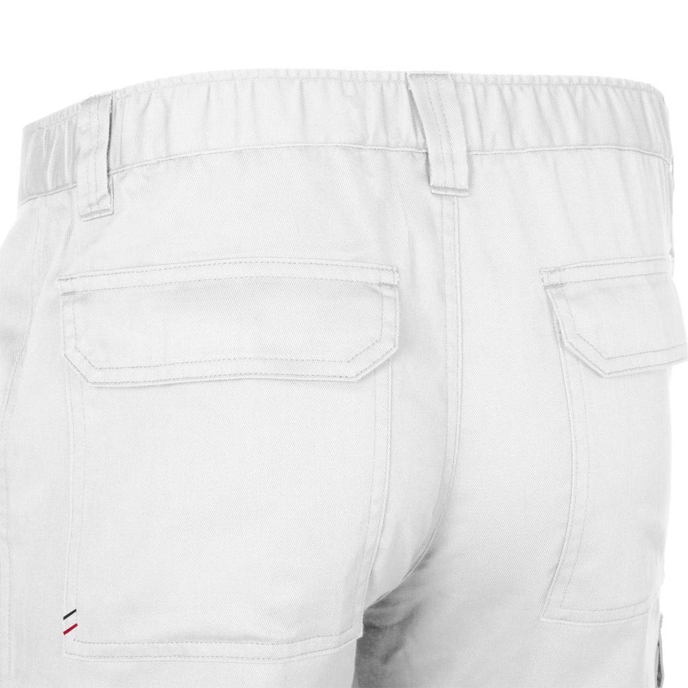 Pantaloni cu buzunare multiple VL Hermes, 190 g/m² Alb Mărimea 46