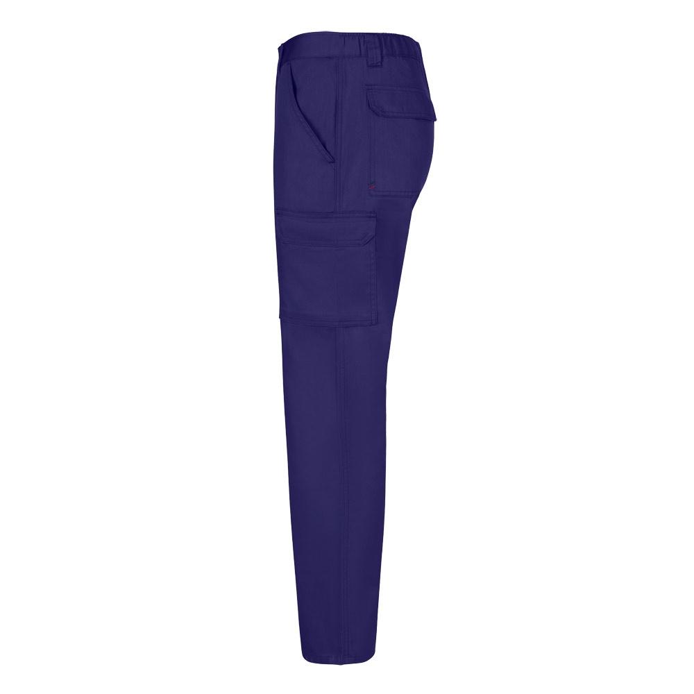 Pantaloni cu buzunare multiple VL Hermes, 190 g/m² Albastru Royal Mărimea 34