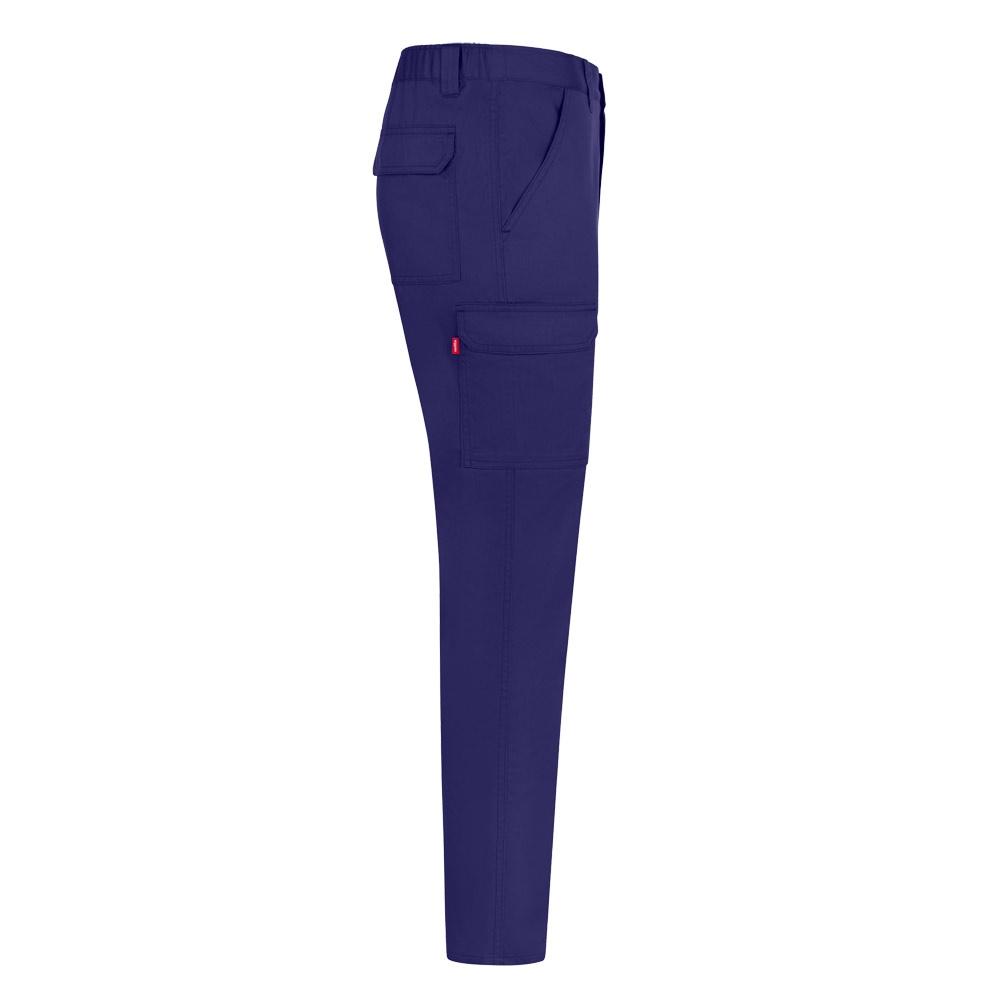 Pantaloni cu buzunare multiple VL Hermes, 190 g/m² Albastru Royal Mărimea 34