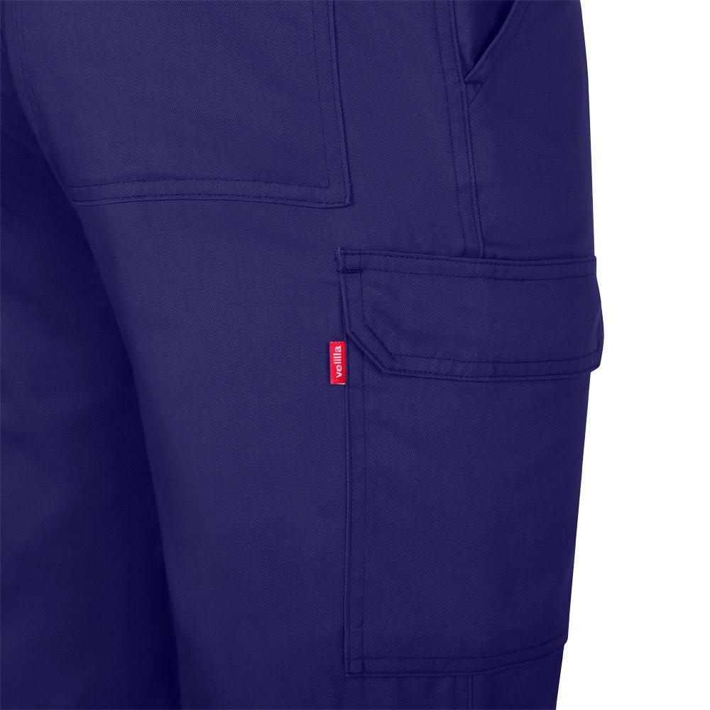 Pantaloni cu buzunare multiple VL Hermes, 190 g/m² Albastru Royal Mărimea 34