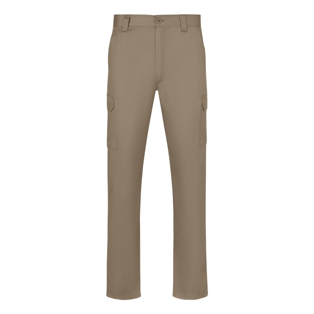Pantaloni cu buzunare multiple VL Hermes, 190 g/m² Natural deschis Mărimea 36