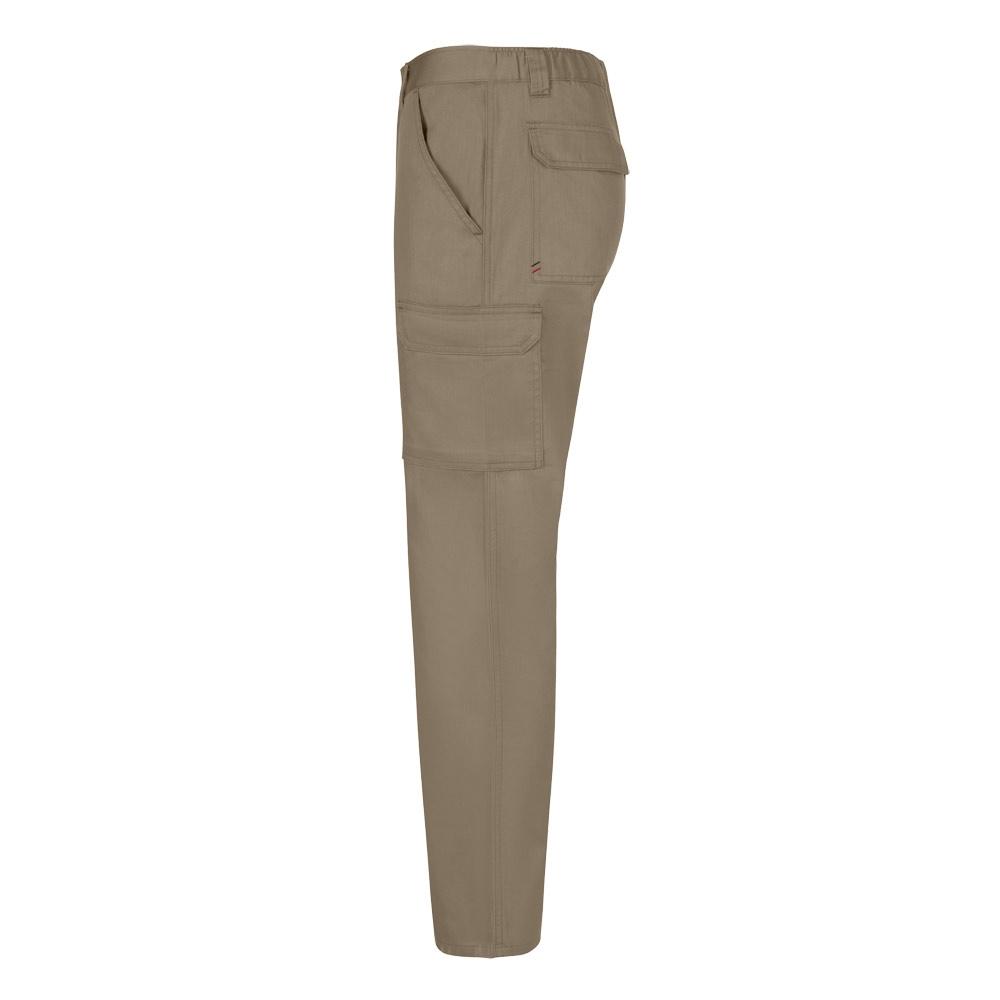 Pantaloni cu buzunare multiple VL Hermes, 190 g/m² Natural deschis Mărimea 36