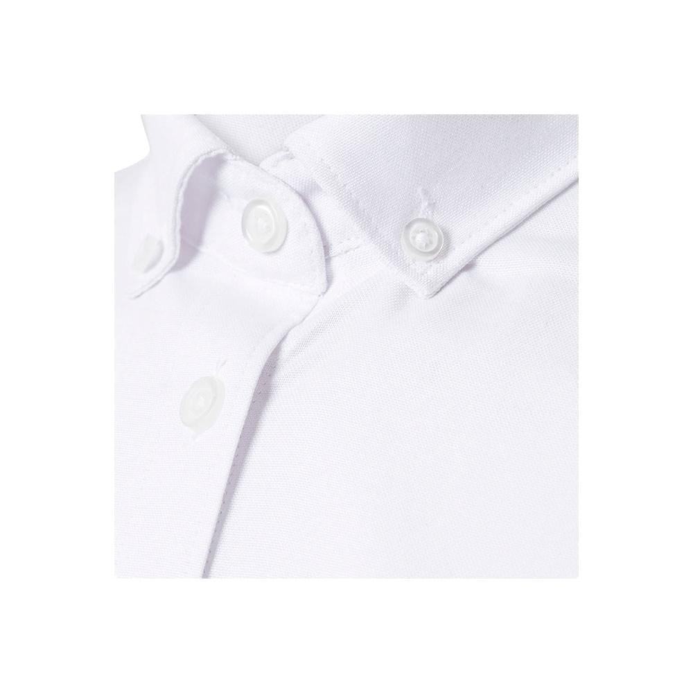 Cămașă Oxford pentru femei VL Prithvi Women, 180 g/m² Alb XS