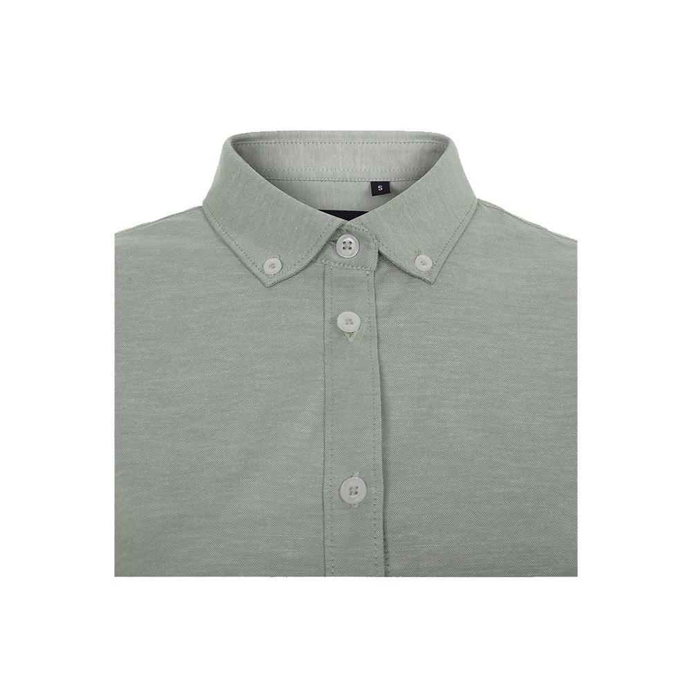 Cămașă Oxford pentru femei VL Prithvi Women, 180 g/m² Verde XXL