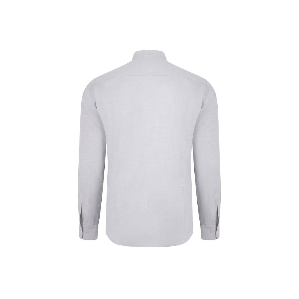 Cămașă Oxford pentru bărbați VL Prithvi Man, 180 g/m² Gri deschis XXL