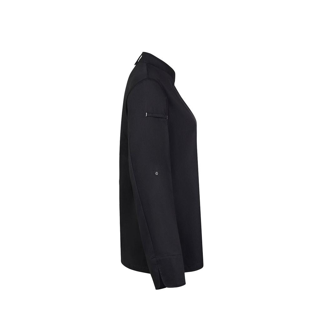 Jachetă de bucătărie pentru femei VL Thoth, 190 g/m² Negru XS