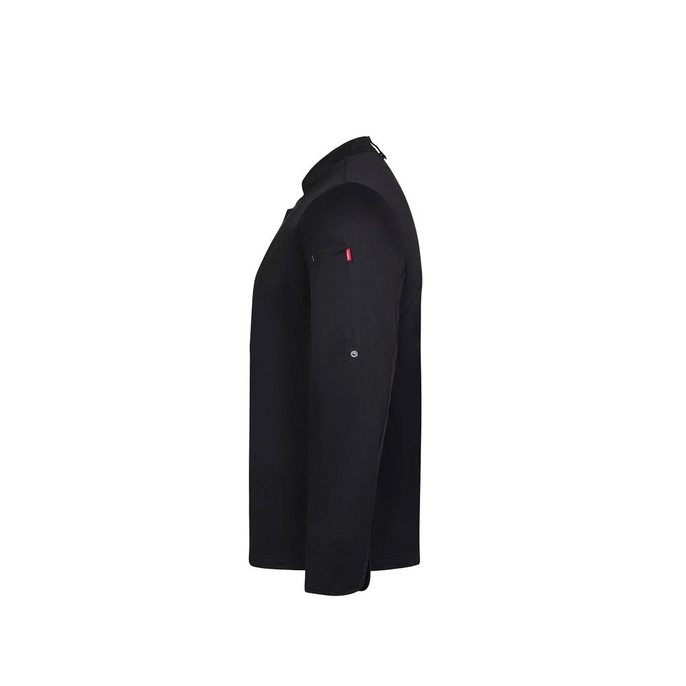 Jachetă de bucătărie unisex VL Agni, 190 g/m² Negru L