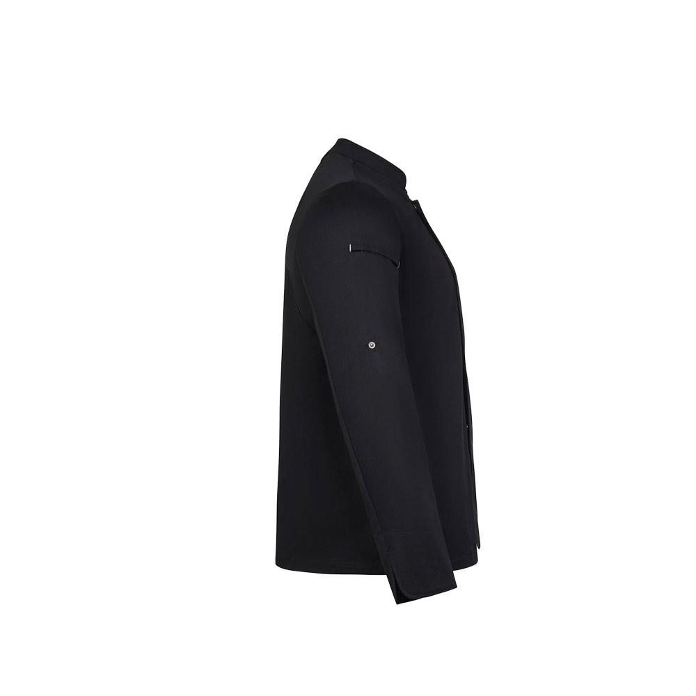 Jachetă de bucătărie unisex VL Agni, 190 g/m² Negru L
