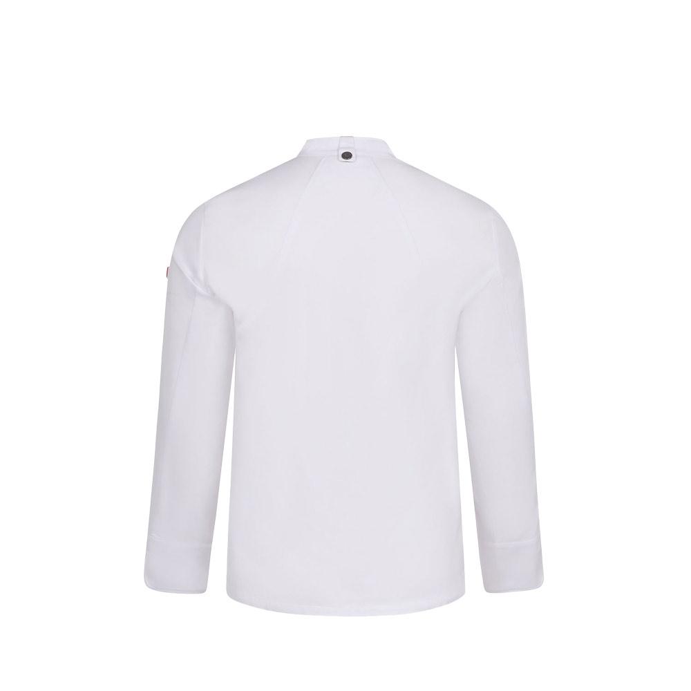 Jachetă de bucătărie unisex VL Agni, 190 g/m² Alb XS