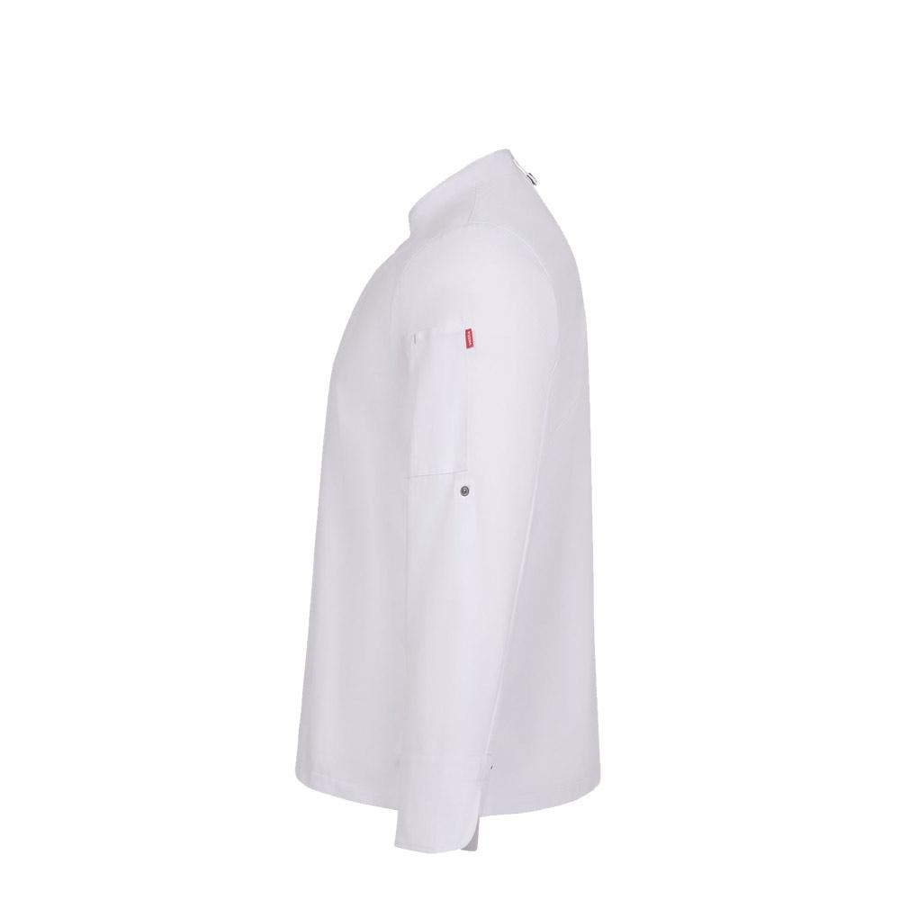 Jachetă de bucătărie unisex VL Agni, 190 g/m² Alb XS