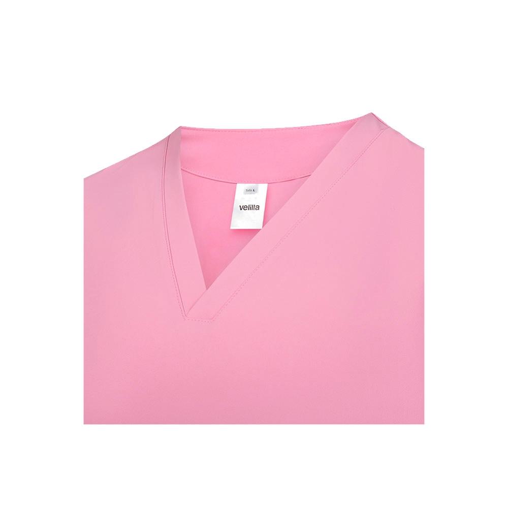 Tunică cu mâneci scurte VL Flora, 140 g/m² Roz L