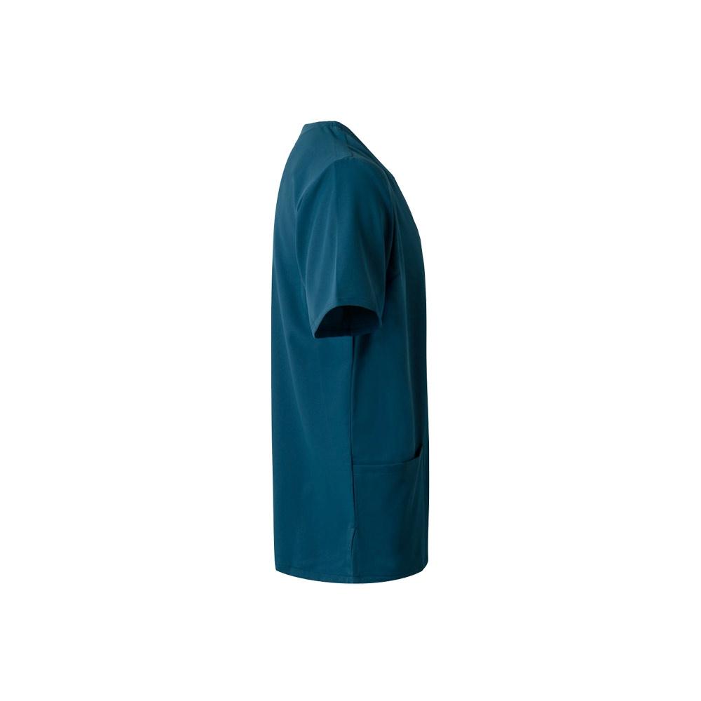 Tunică cu mâneci scurte VL Flora, 140 g/m² Albastru petrol XXL