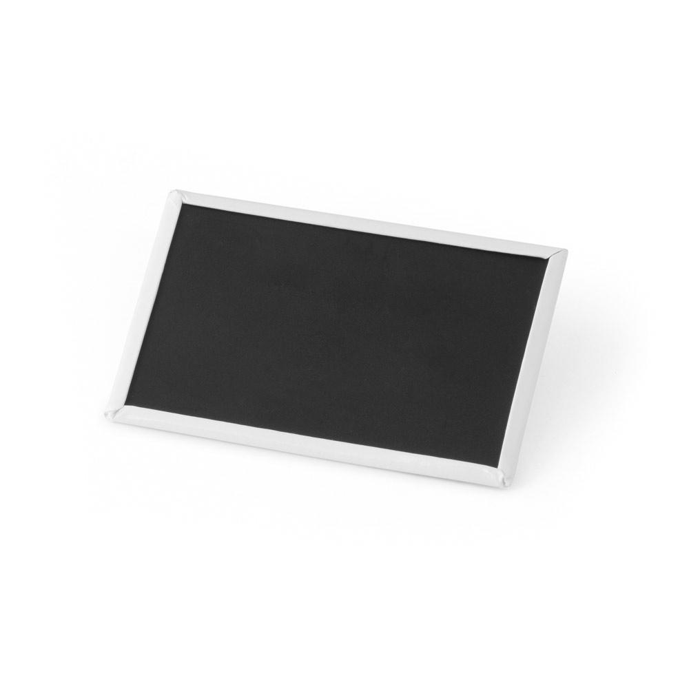 Insignă dreptunghiulară magnetică Button Pin 15 300 - Negru