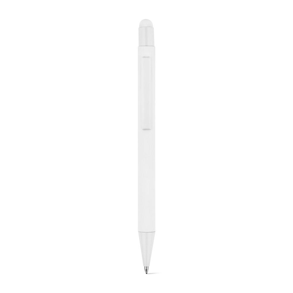 Pix tactil din aluminiu reciclat Clint Touch Alb