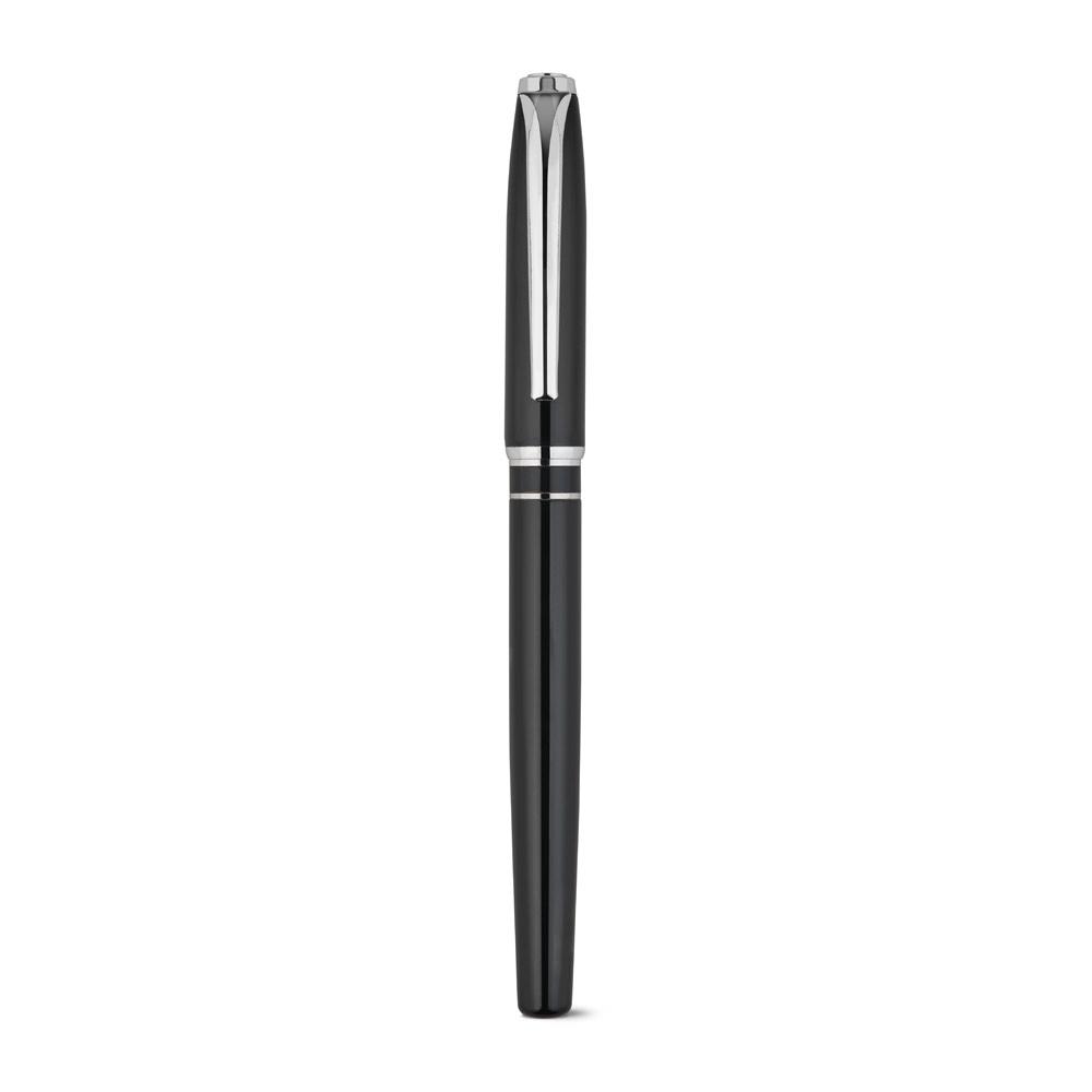 Set premium cu pix și roller Saramago Negru