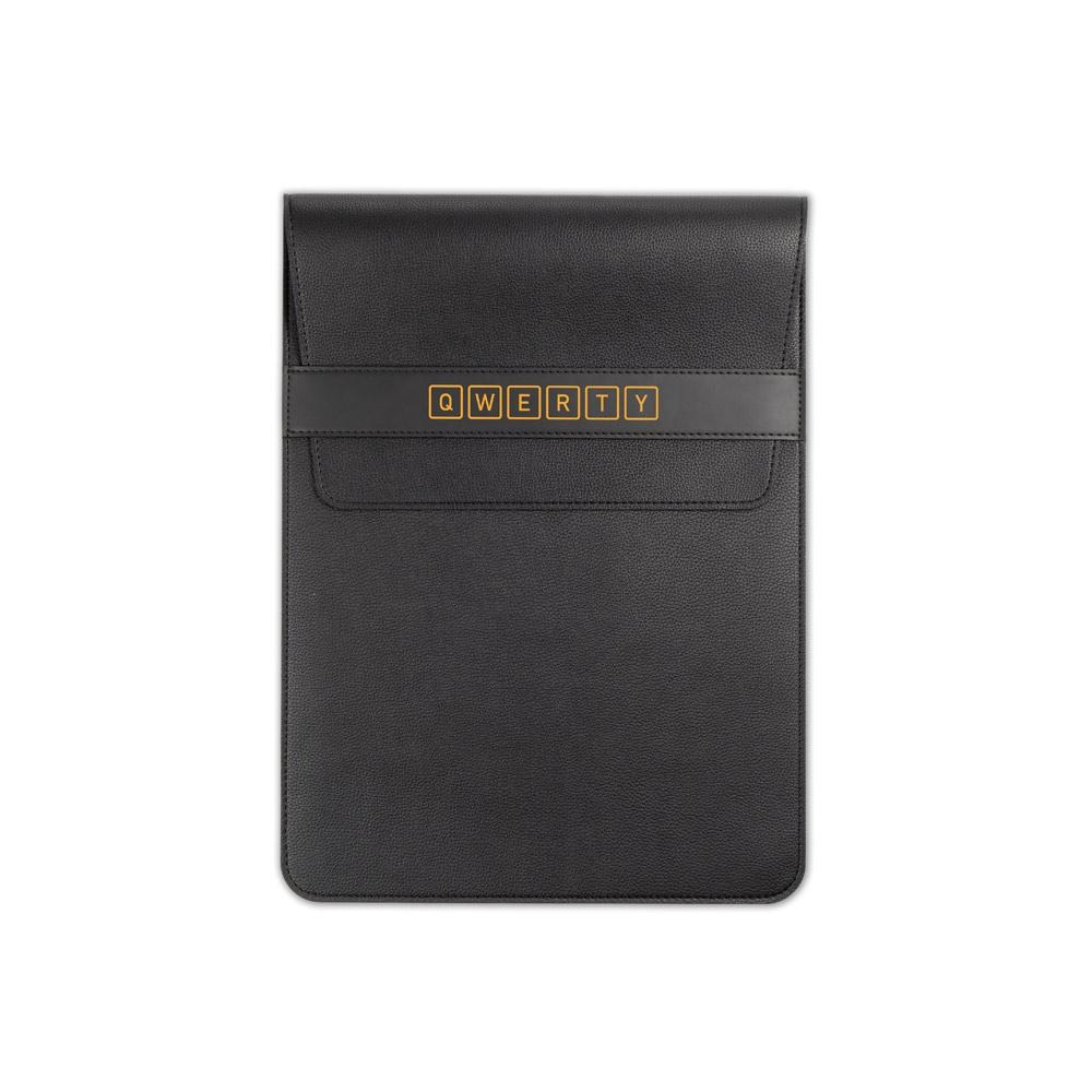 Husă din PU pentru laptop Venture Notebook Negru