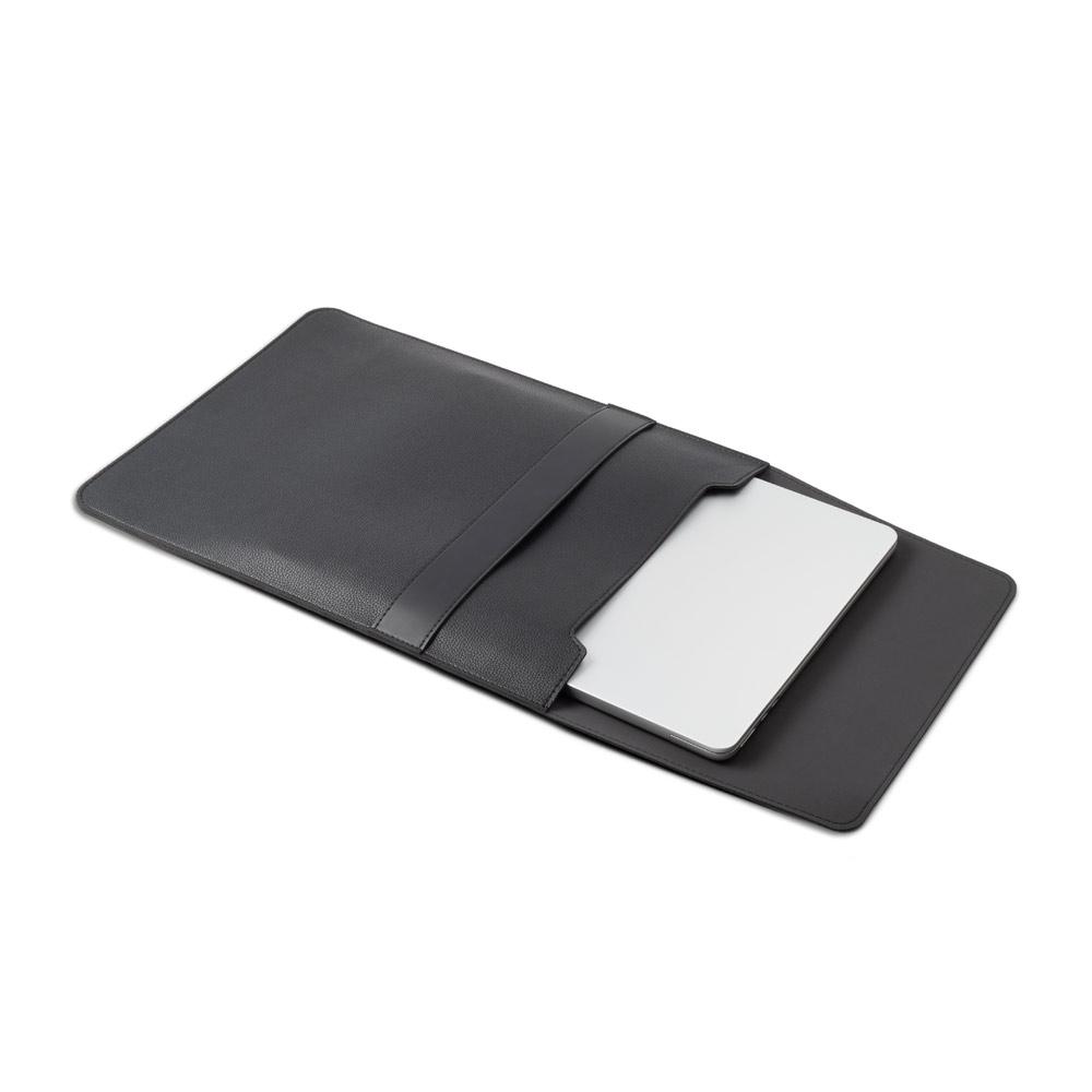 Husă din PU pentru laptop Venture Notebook Negru