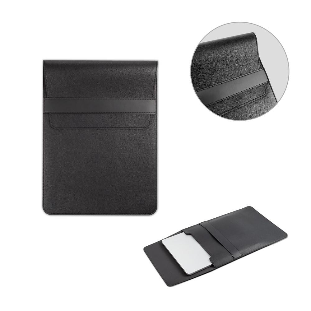 Husă din PU pentru laptop Venture Notebook Negru