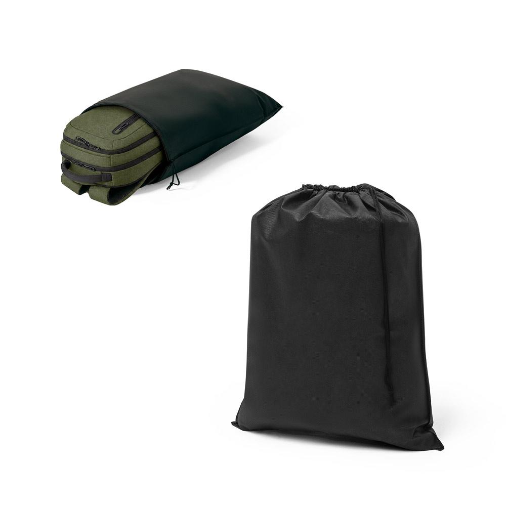 Sac tip rucsac cu șnur Astra Negru