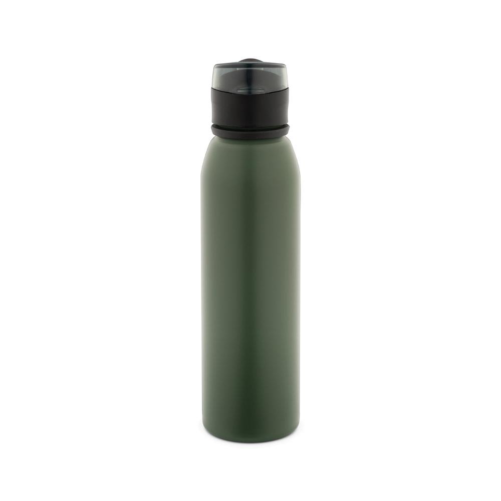 Sticlă sport din oțel inoxidabil reciclat Lemieux, 670 ml Verde armată