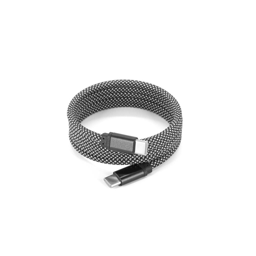 Cablu USB-C la USB-C de 60 W Nadella Negru
