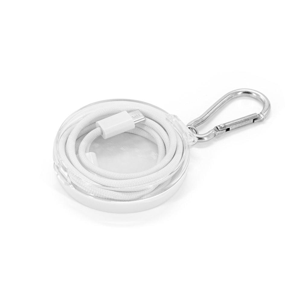 Cablu USB-C la USB-C de 60 W Jemison Alb