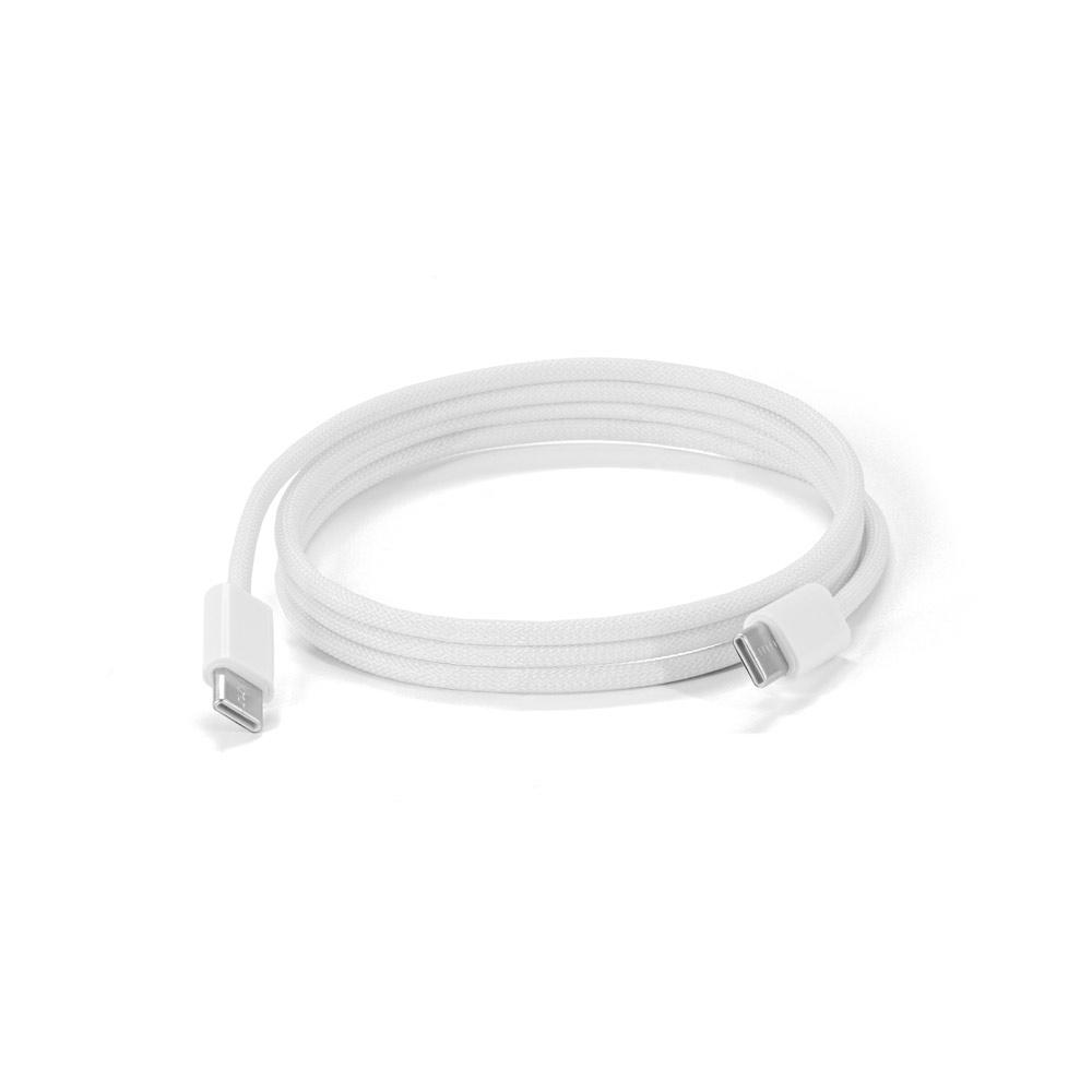 Cablu USB-C la USB-C de 60 W Jemison Alb