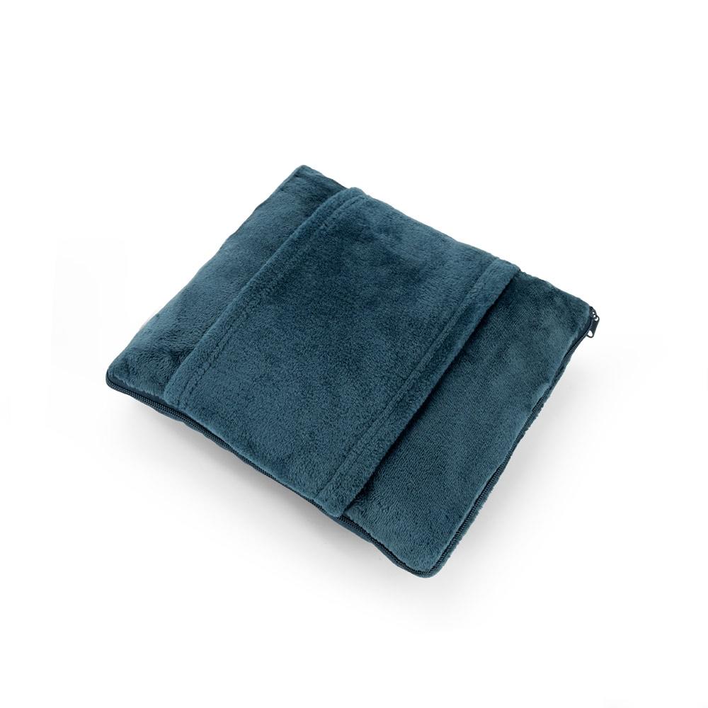 Set de călătorie 3 în 1 din fleece Snuggy, 220 g/m² Albastru