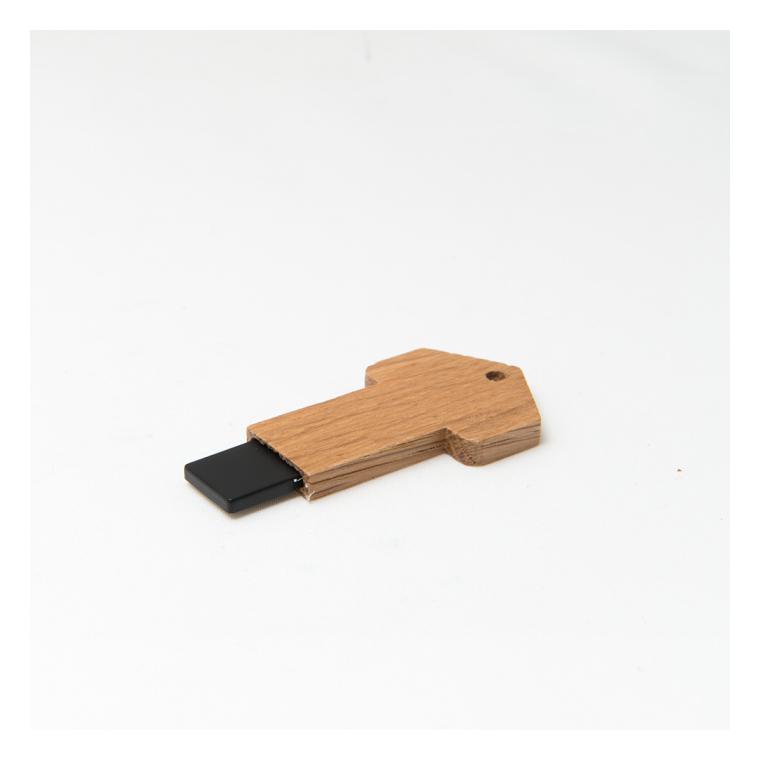 Stick memorie USB Curitiba maro