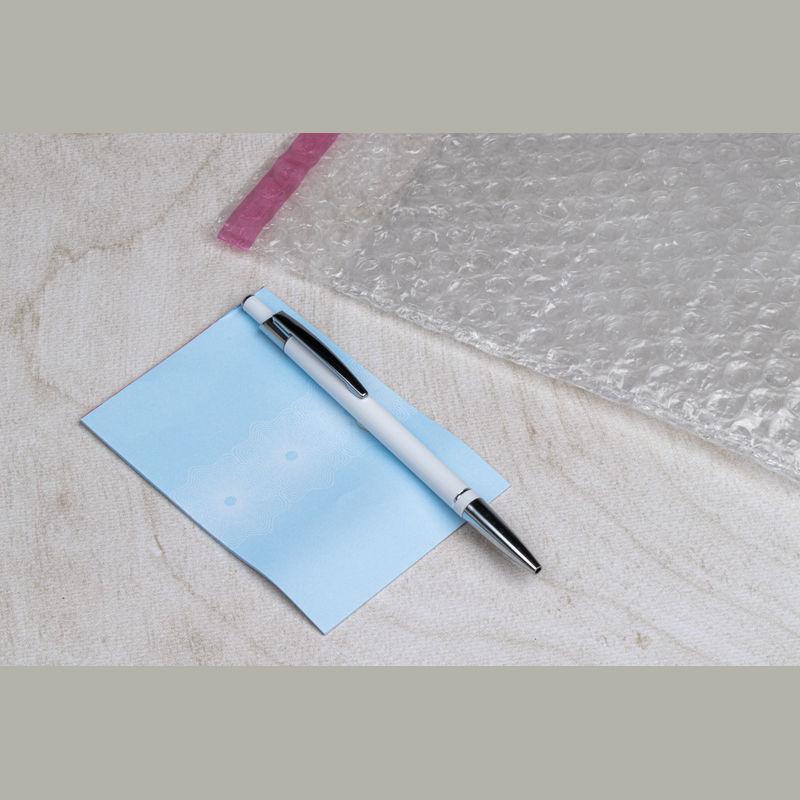 Pix metalic subțire Alb