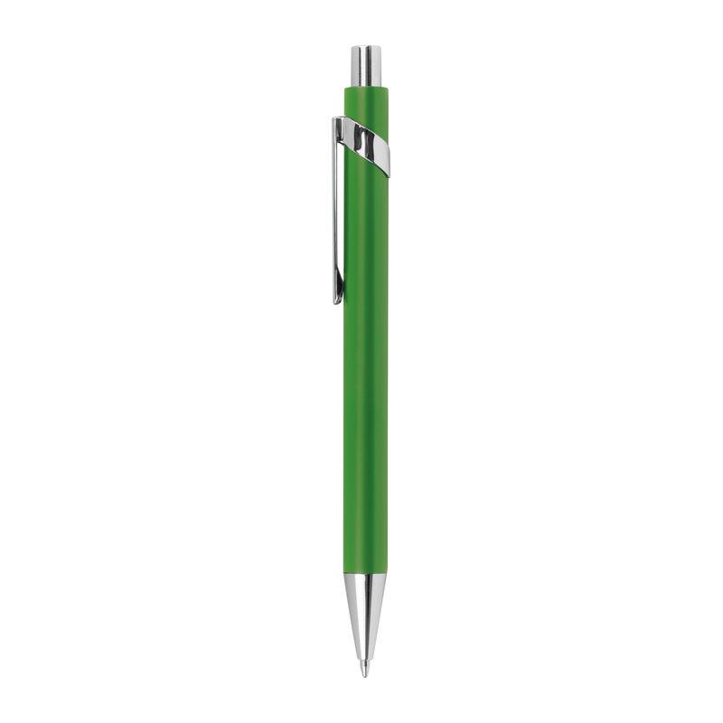 Pix metalic cu detalii argintii Verde
