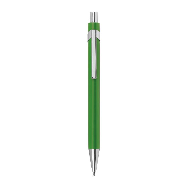 Pix metalic cu detalii argintii Verde