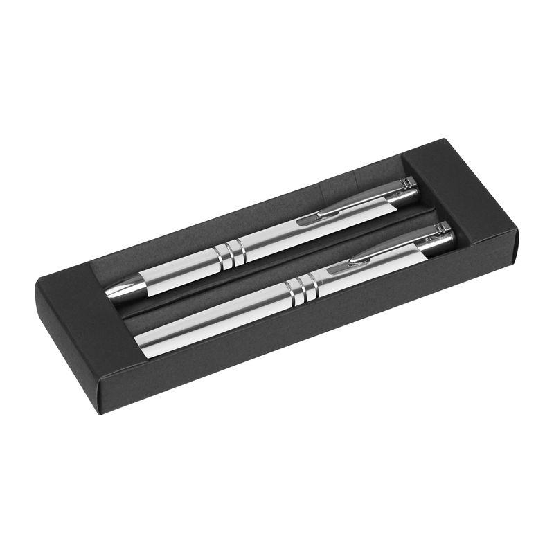 Set stilou și stilou roller Alb