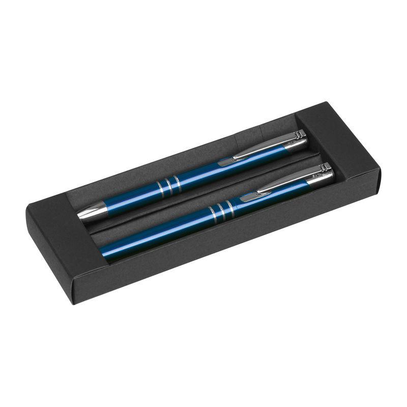 Set stilou și stilou roller Albastru
