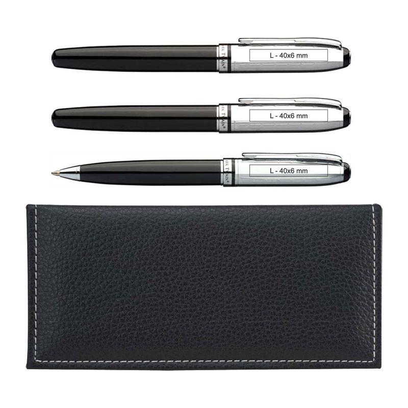 Set de scris Mark Twain Negru