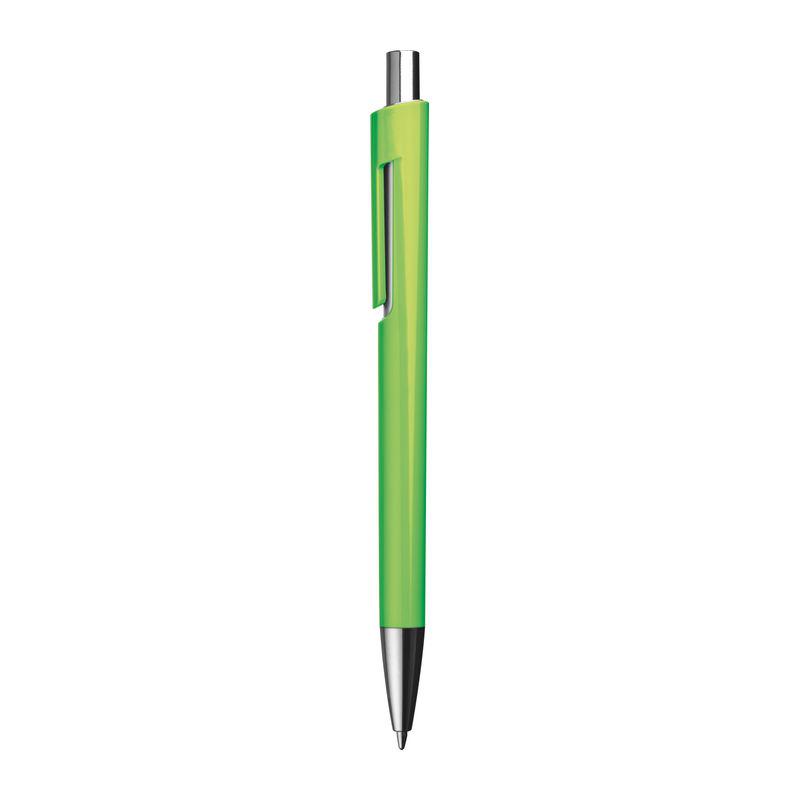 Pix din plastic cu accesorii argintii LIght Green