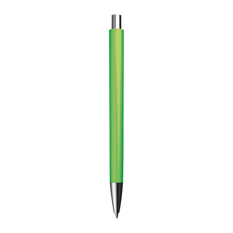 Pix din plastic cu accesorii argintii LIght Green