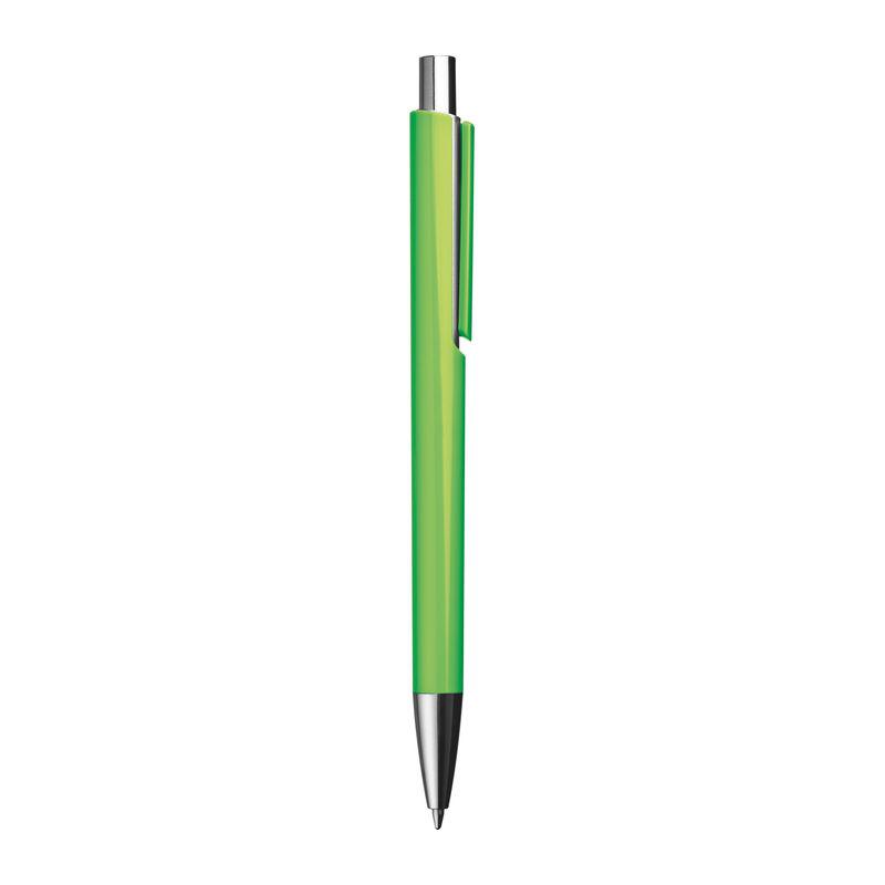 Pix din plastic cu accesorii argintii LIght Green