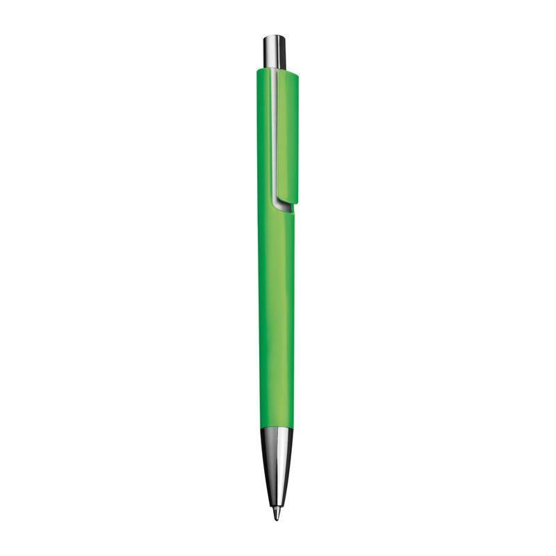 Pix din plastic cu accesorii argintii LIght Green