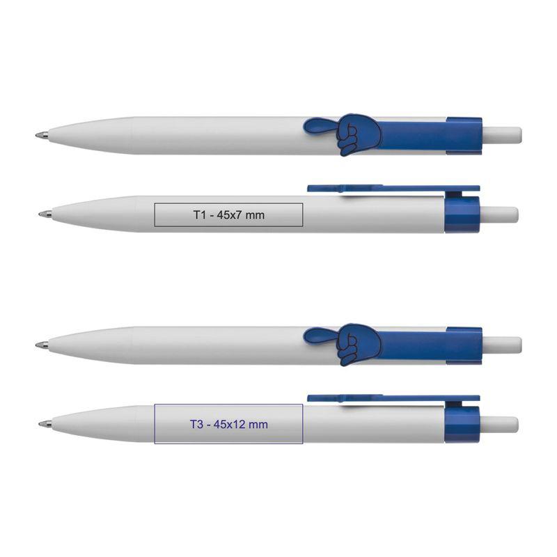 Pix cu clip cu deget arătător Orion Navy Blue